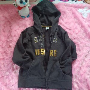 Girl' s zip up hoodie- size 5 (XS)